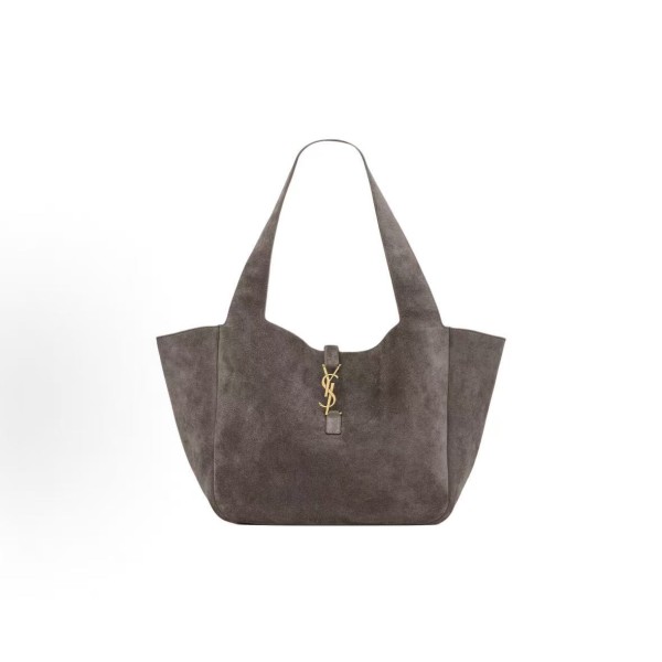 SAINT LAURENT YSL Le 5 A 7 BEA copper metal accessories Tote bag Tote bag Shopping bag Handbag Handbag Women\'s style grey